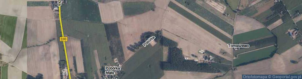 Zdjęcie satelitarne Pobórka Mała ul.